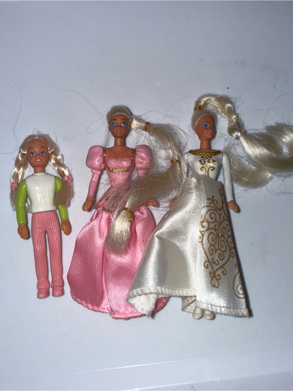 Barbie Mattel mini McDonald’s happy meal toys 3 dolls